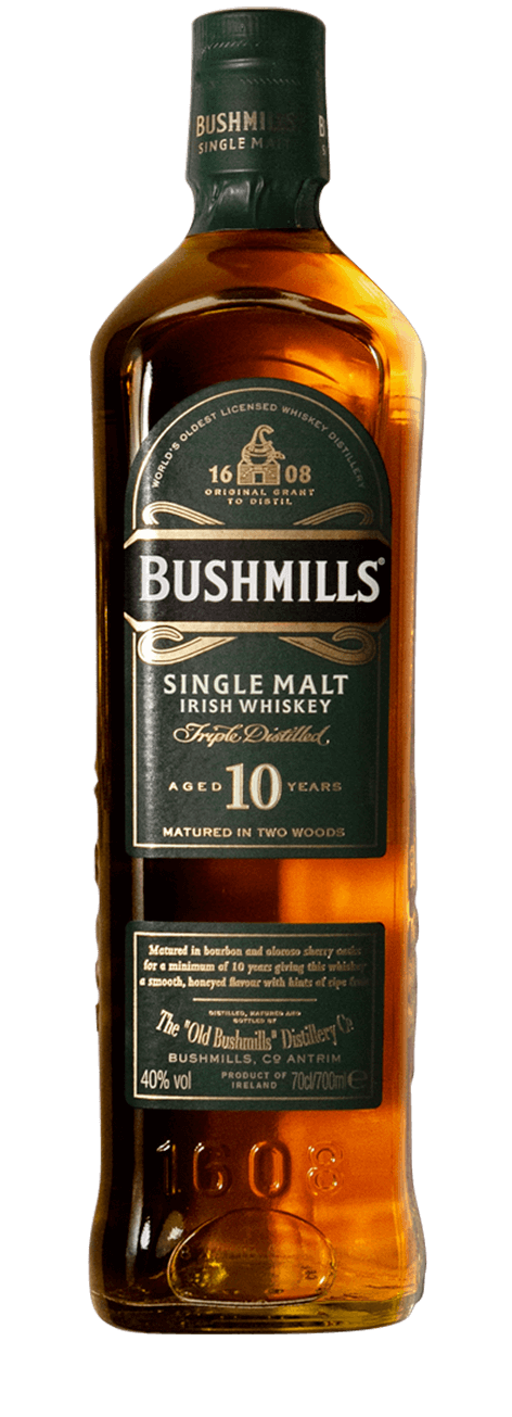 Bushmills Single Malt 10 YO 0,7 - Tvoja Vinoteka